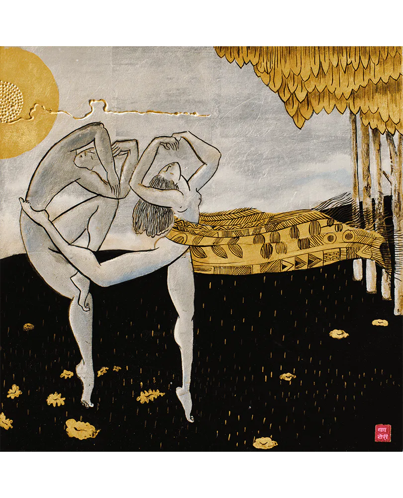 Kaveri-Singh-KASI-0003-Susanoo-y-Amaterasu-18-x-18-inches-2018