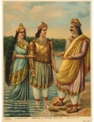 Meeting of Father and Son