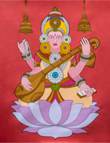 Goddess Saraswati