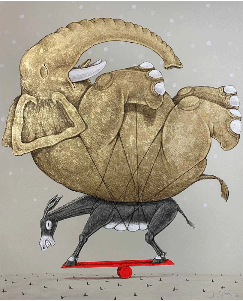 Life is an act balance