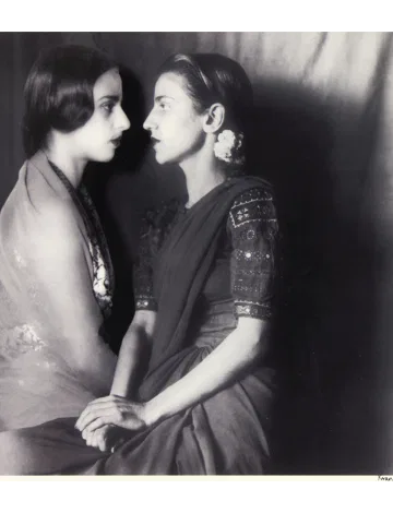 Amrita Shergill with Indira