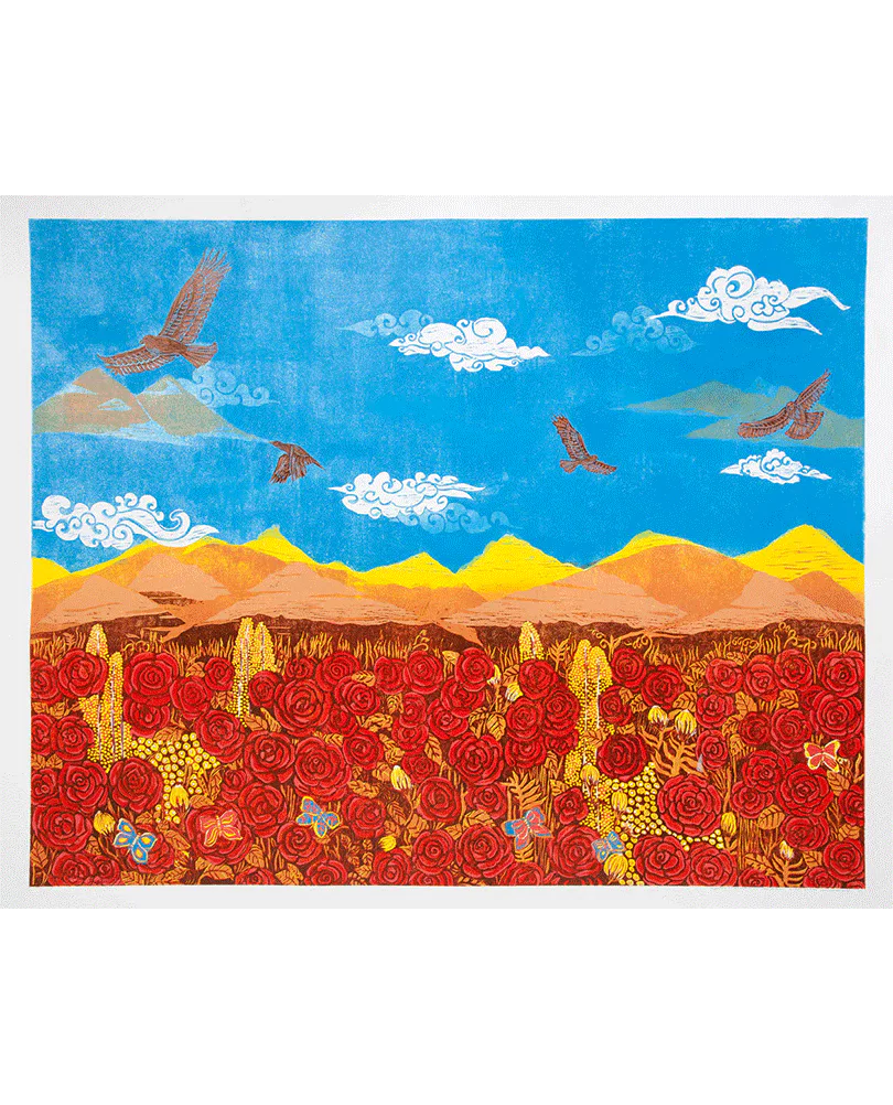 Between heaven & Earth – Rose Garden